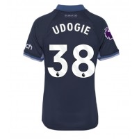 Tottenham Hotspur Destiny Udogie #38 Replika Bortatröja Dam 2023-24 Kortärmad